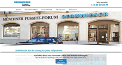 Desktop Screenshot of bernwieser.de